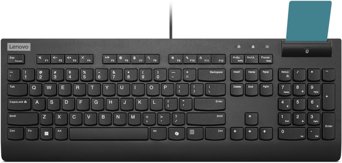 Keyboard Lenovo 4Y41R64707 Black Spanish Qwerty