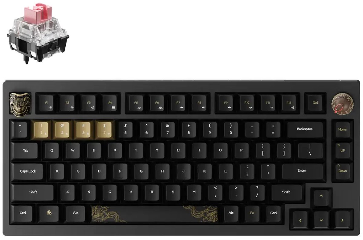 Keychron Black Myth Wukong Deluxe Edition gaming toetsenbord
