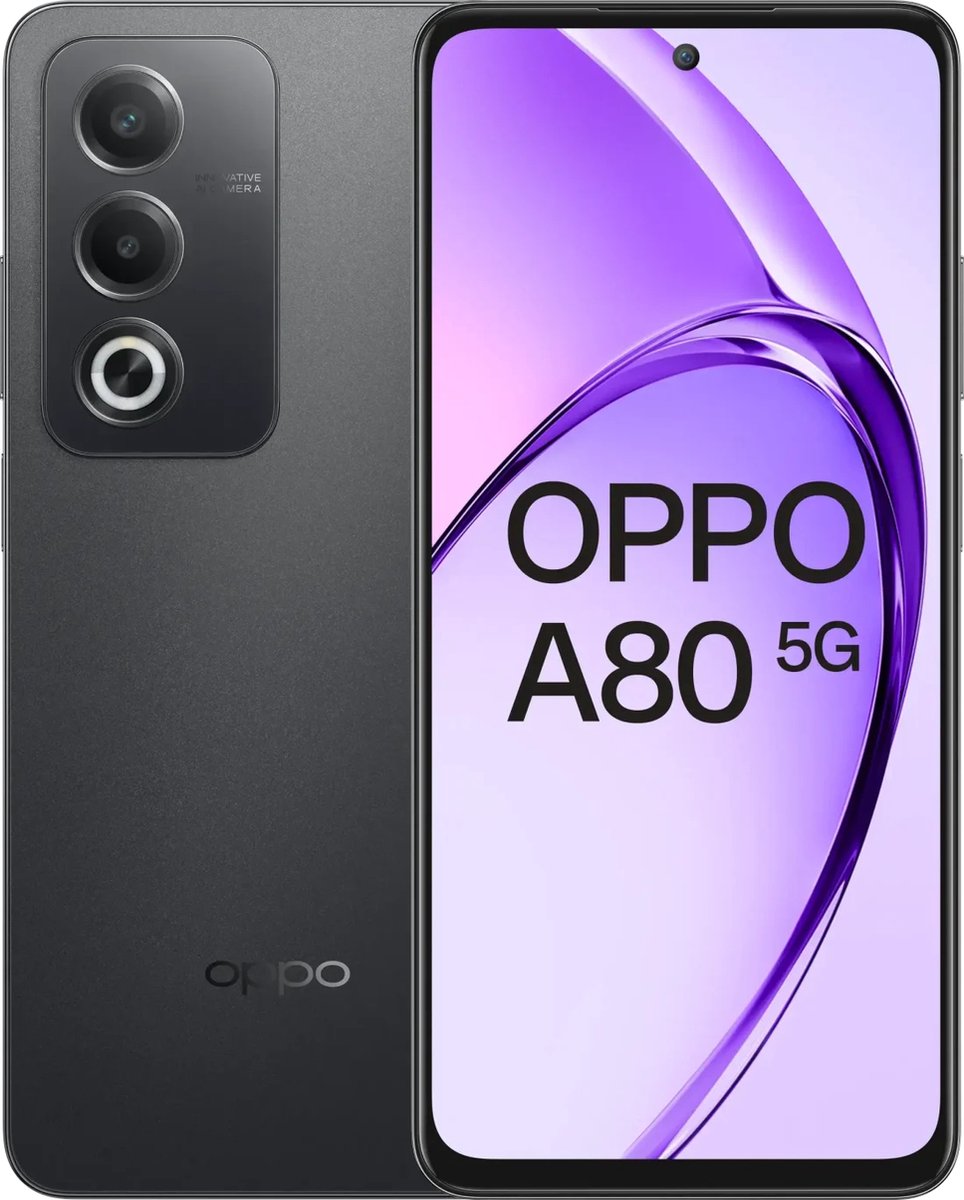 OPPO A80 5G – 256GB – Zwart