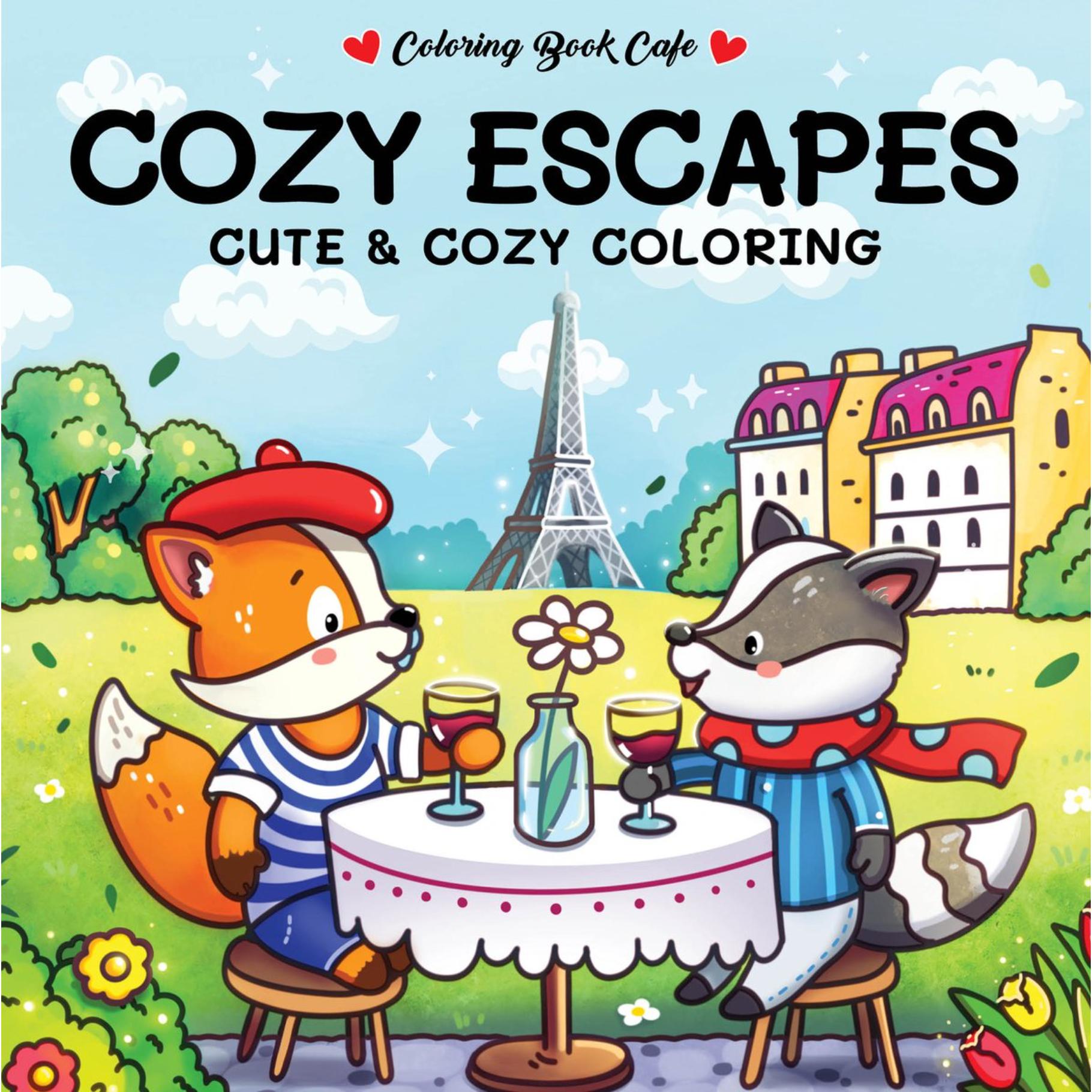 Top1Toys Cute & Cozy Kleurboek Escapes