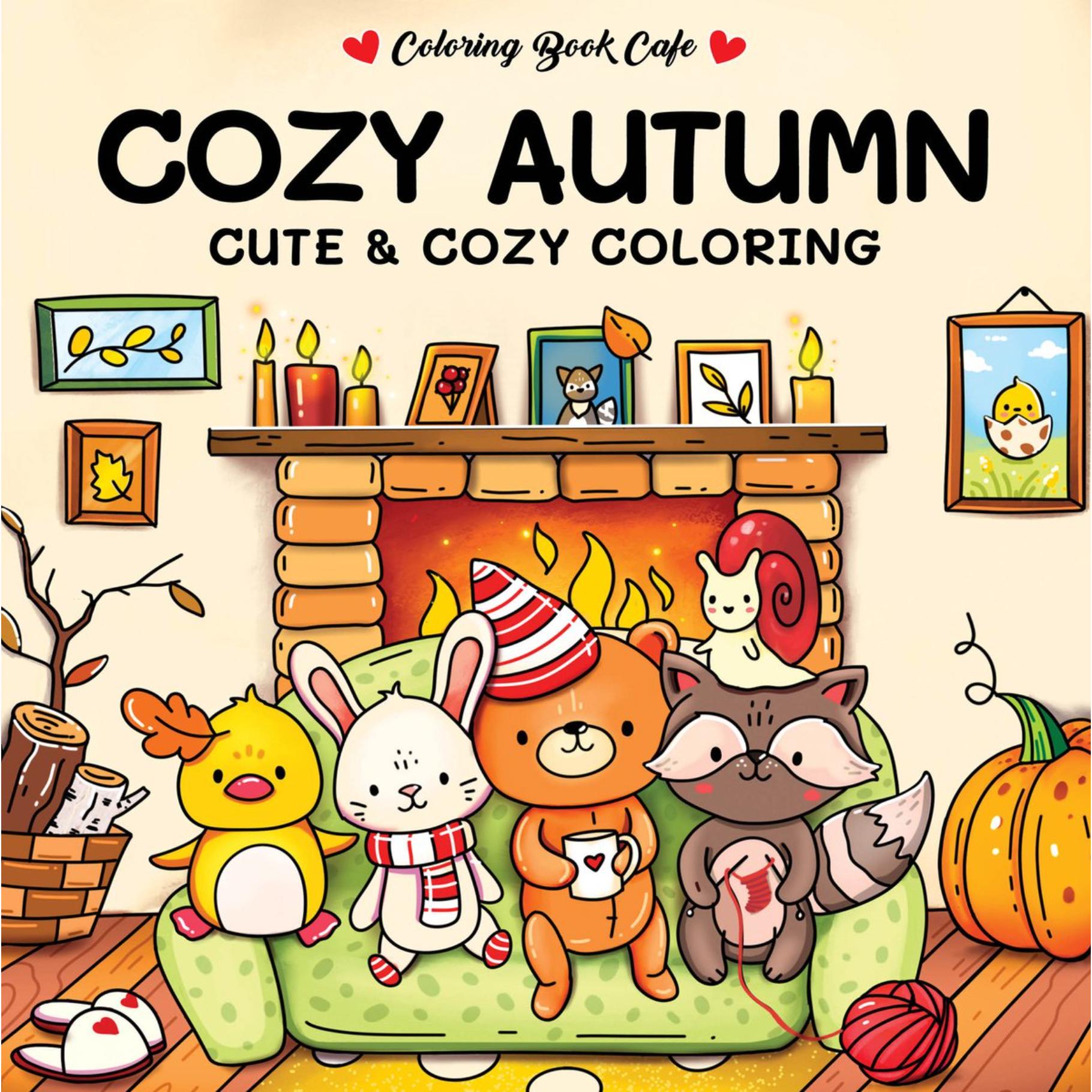 Top1Toys Cute & Cozy Kleurboek Autumn