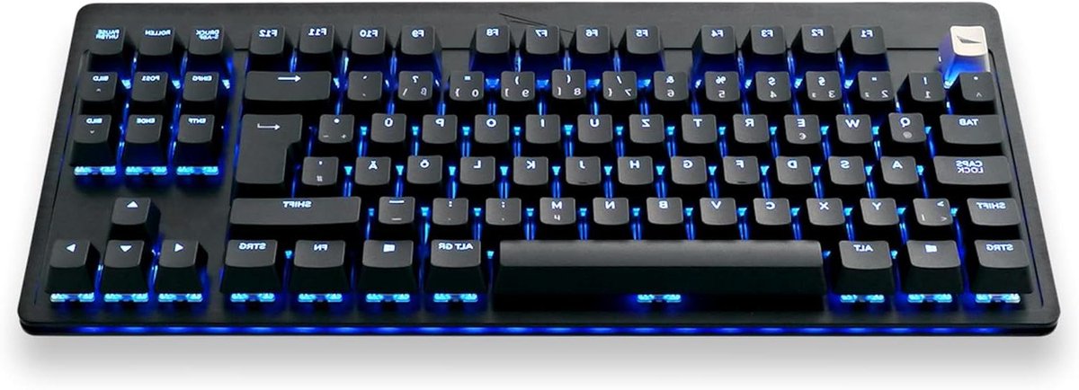 MOUNTAIN Everest Core TKL Tastatur - MX Bruin, ISO, DE-Layout, zwart