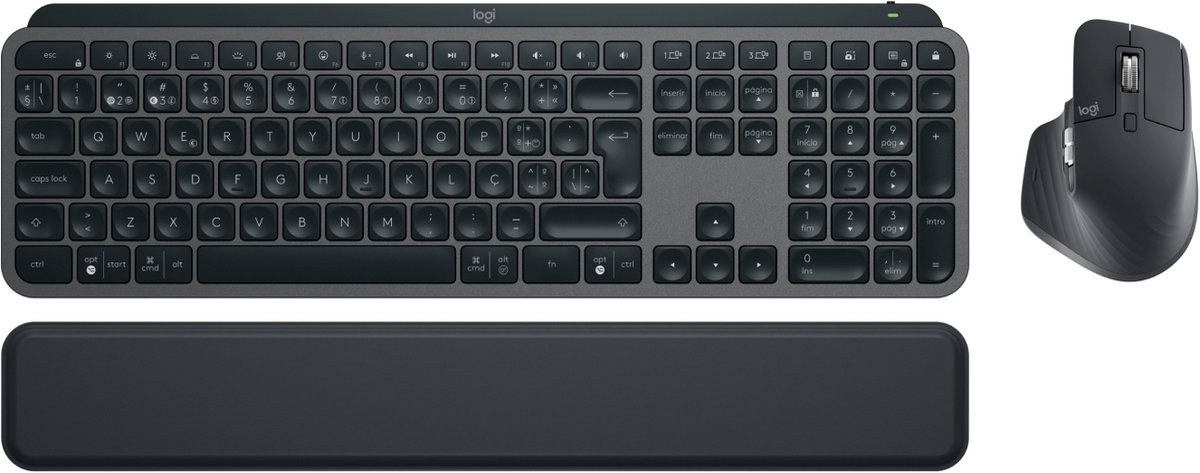 Keyboard Logitech 920-011611 Graphite Spanish Qwerty