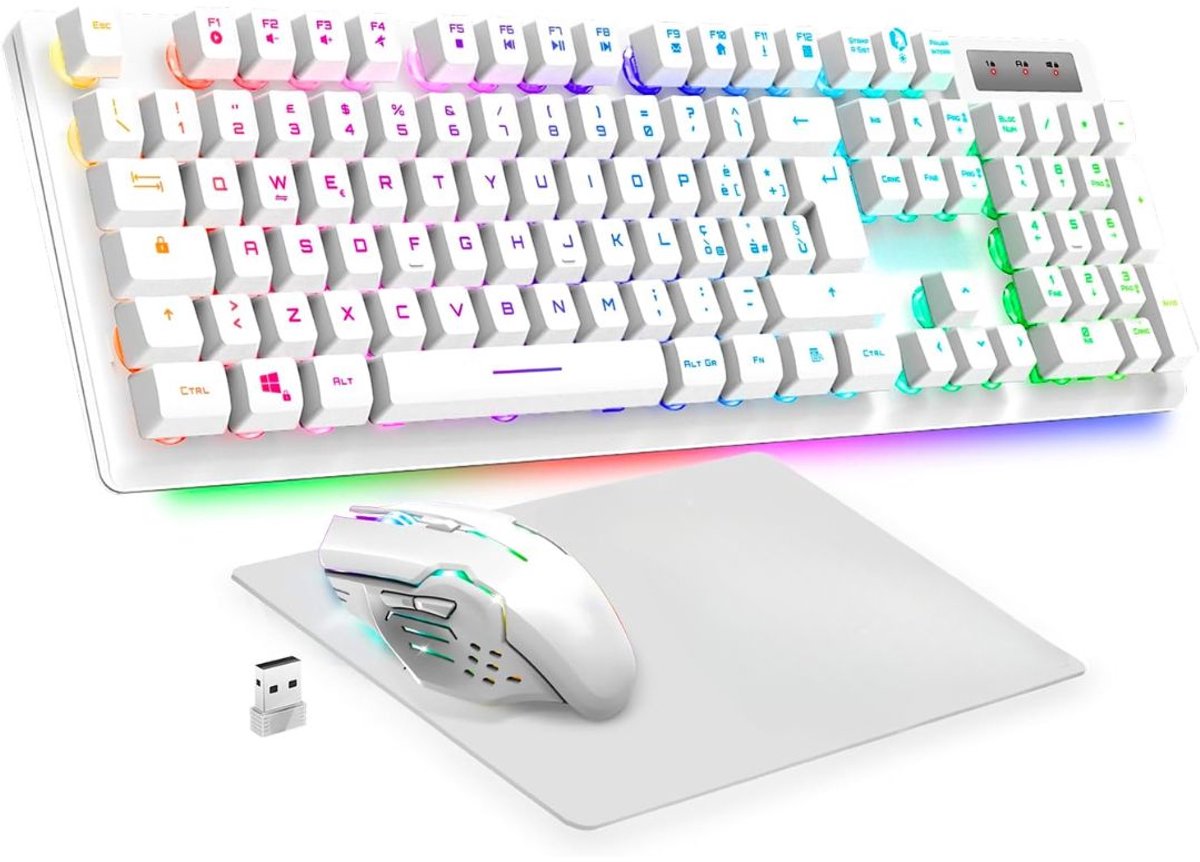 Wireless Keyboard - Bluetooth Toetsenbord - Draadloos - Gaming - Qwerty