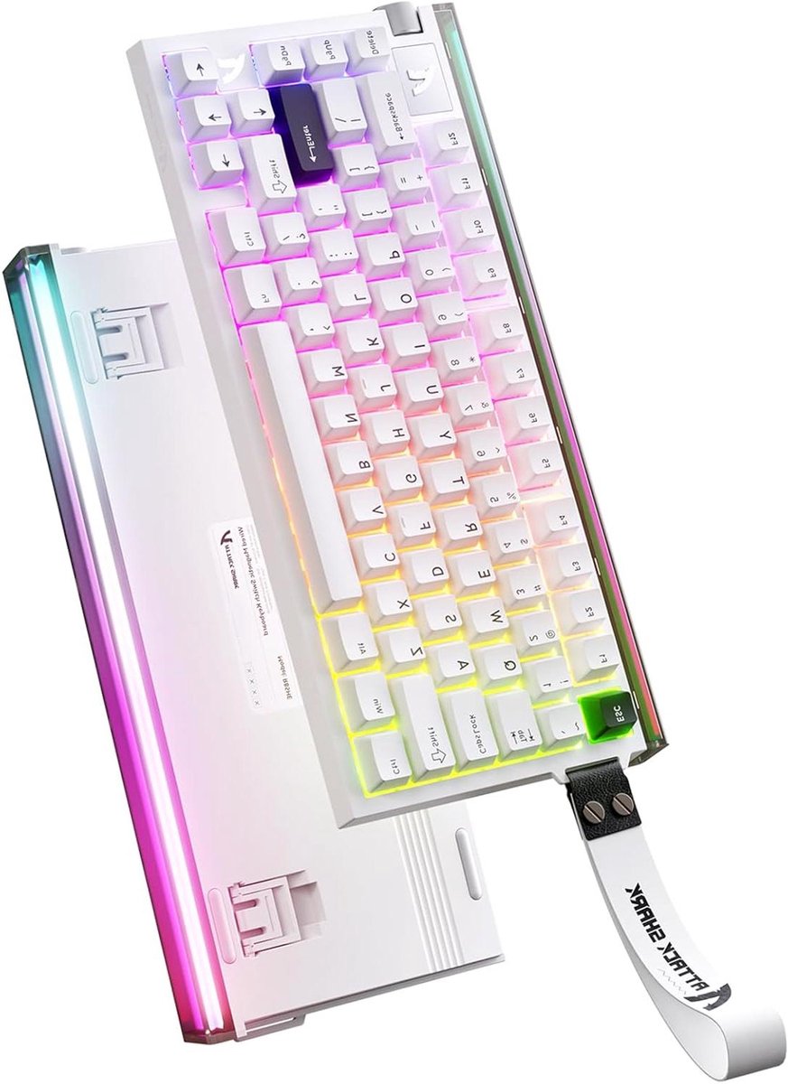 Gaming Toetsenbord - Mechanisch Toetsenbord - Snel Gamen - Compact Formaat - 85 Toetsen - Zwart