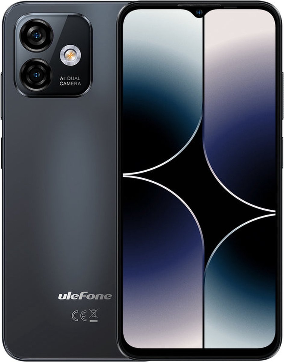 Ulefone Note 16 Pro 16,6 cm (6.52") Dual SIM Android 13 4G USB Type-C 4 GB 128 GB 4400 mAh Zwart