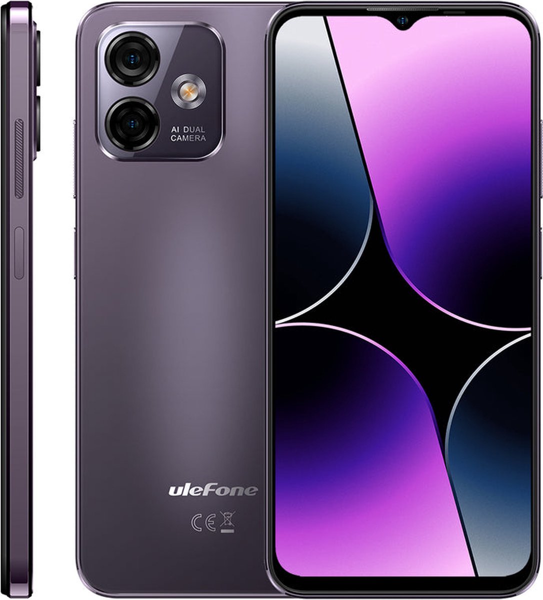Ulefone Note 16 Pro 16,6 cm (6.52") Dual SIM Android 13 4G USB Type-C 4 GB 128 GB 4400 mAh Violet