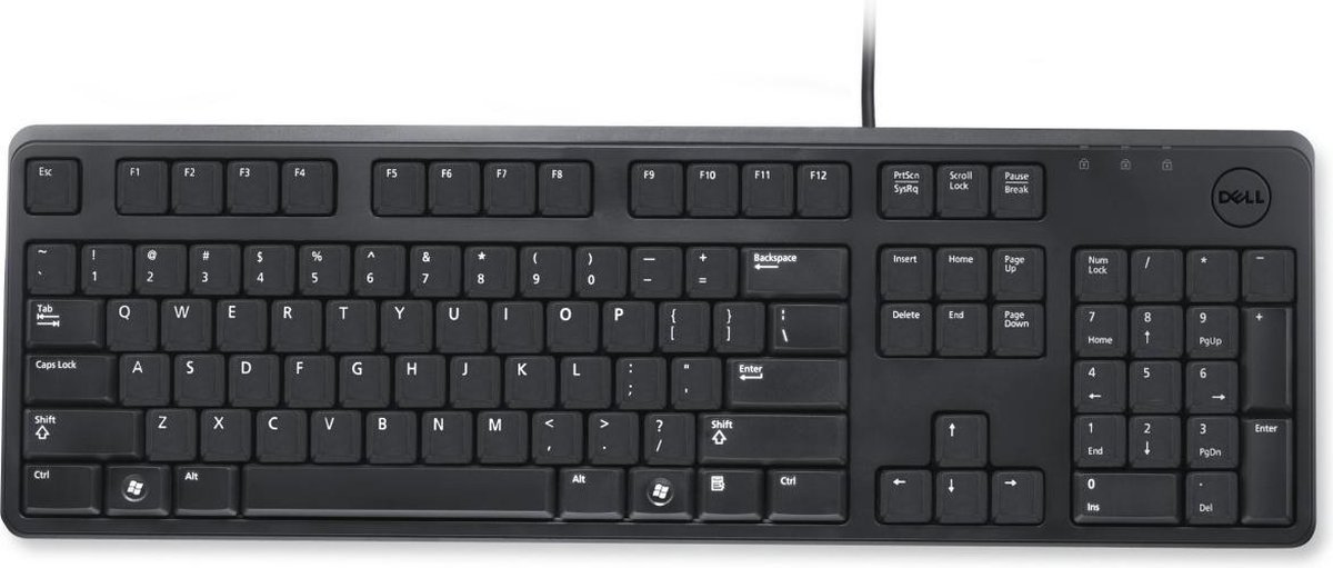 Dell KB212-B - Toetsenbord - USB - QWERTY - Stil Typen - Zwart