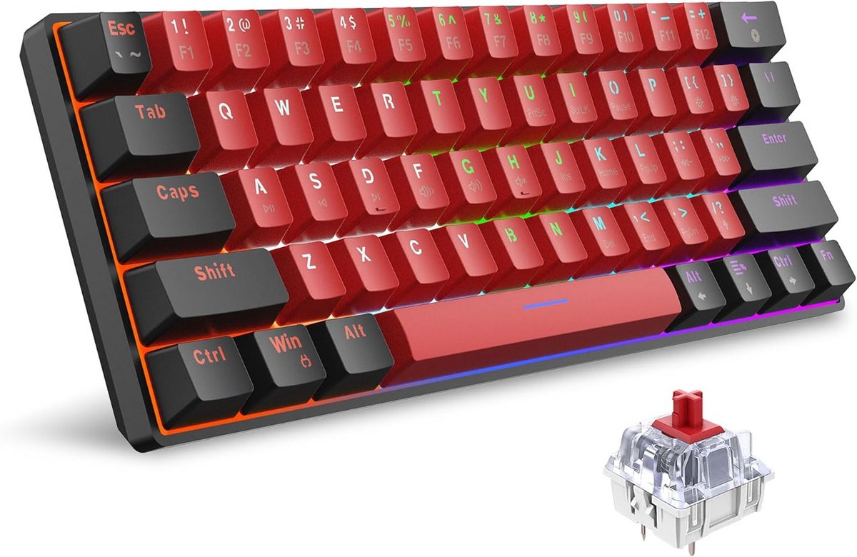 Mechanical Keyboard - Mechanisch Toetsenbord Gaming - plug and play