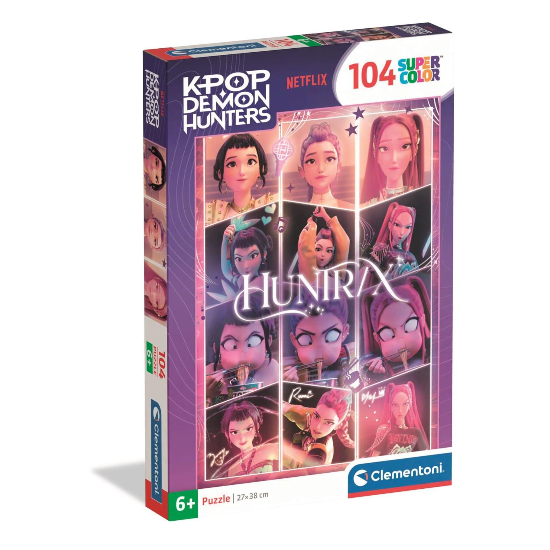 Top1Toys Clementoni KPop Demon Hunters 2 puzzel 104 stukjes