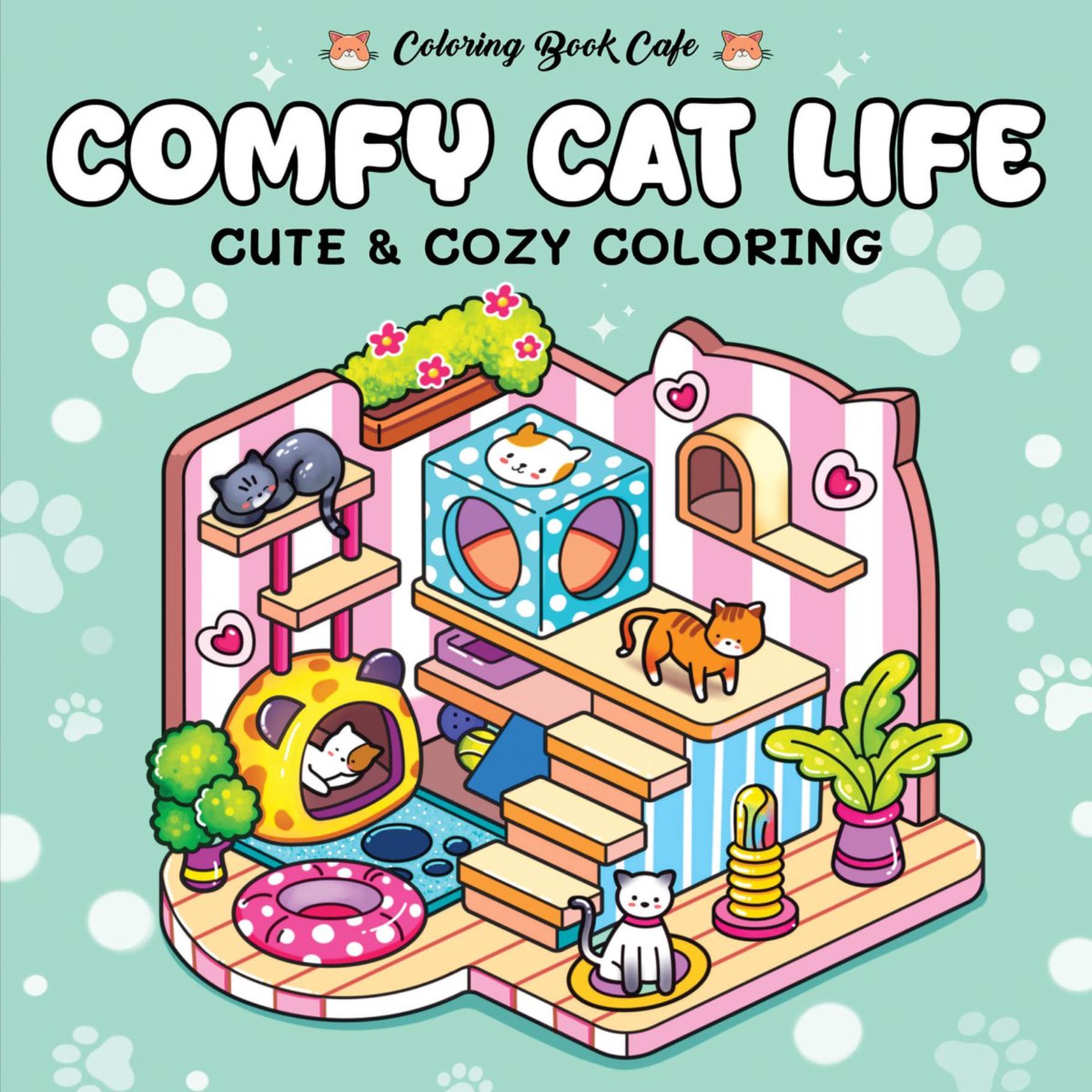 Top1Toys Cute & Cosy Kleurboek Cat Life