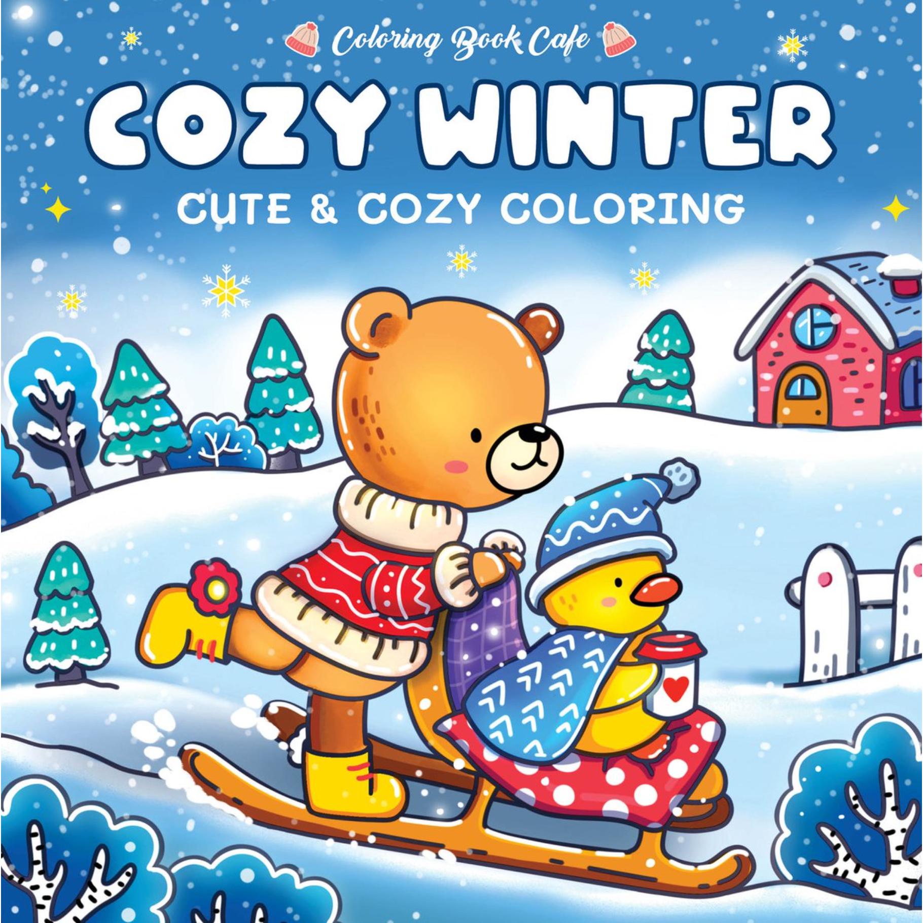 Top1Toys Cute & Cosy Kleurboek Winter