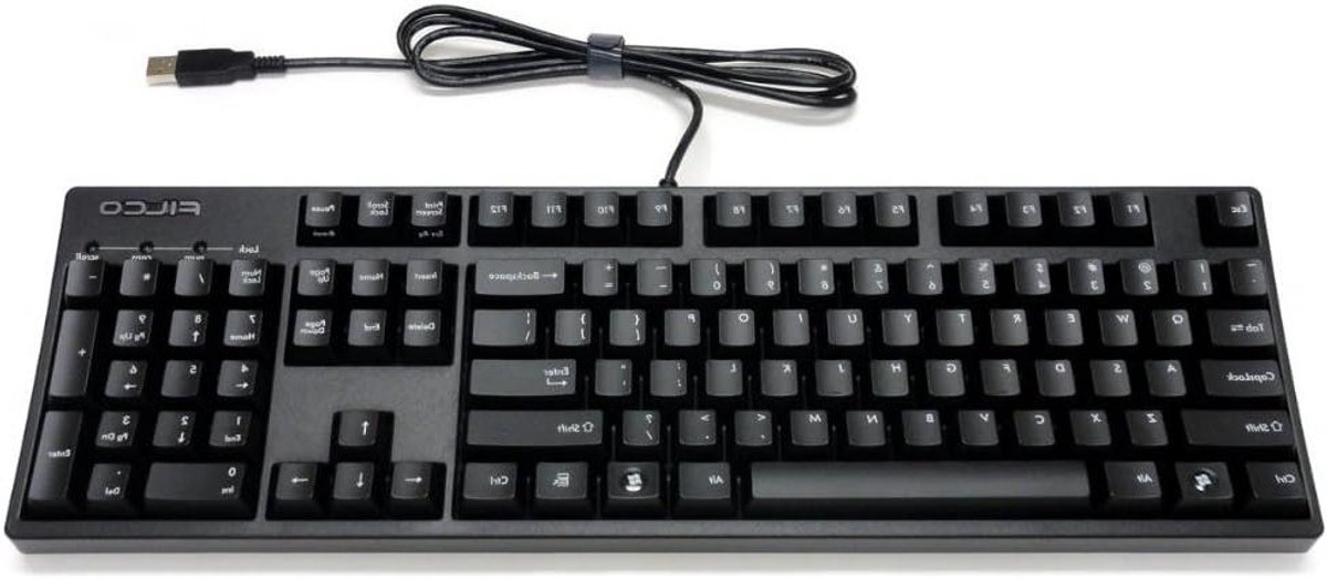 Mechanisch Toetsenbord - Fullsize Toetsenbord - Typen en Gamen - Cherry MX Red - 44 cm - Roze Rood