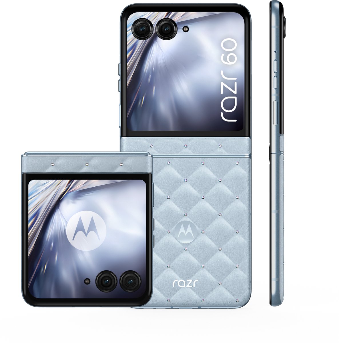 motorola razr 60 + moto buds Loop - met Crystals by Swarovski