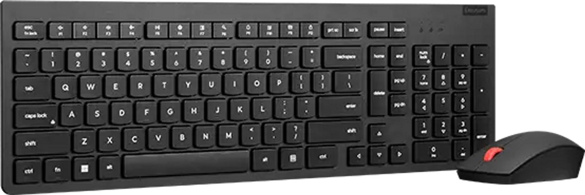 Lenovo Essential draadloze toetsenbord en muis combinatie - QWERTY (VS Internationaal)