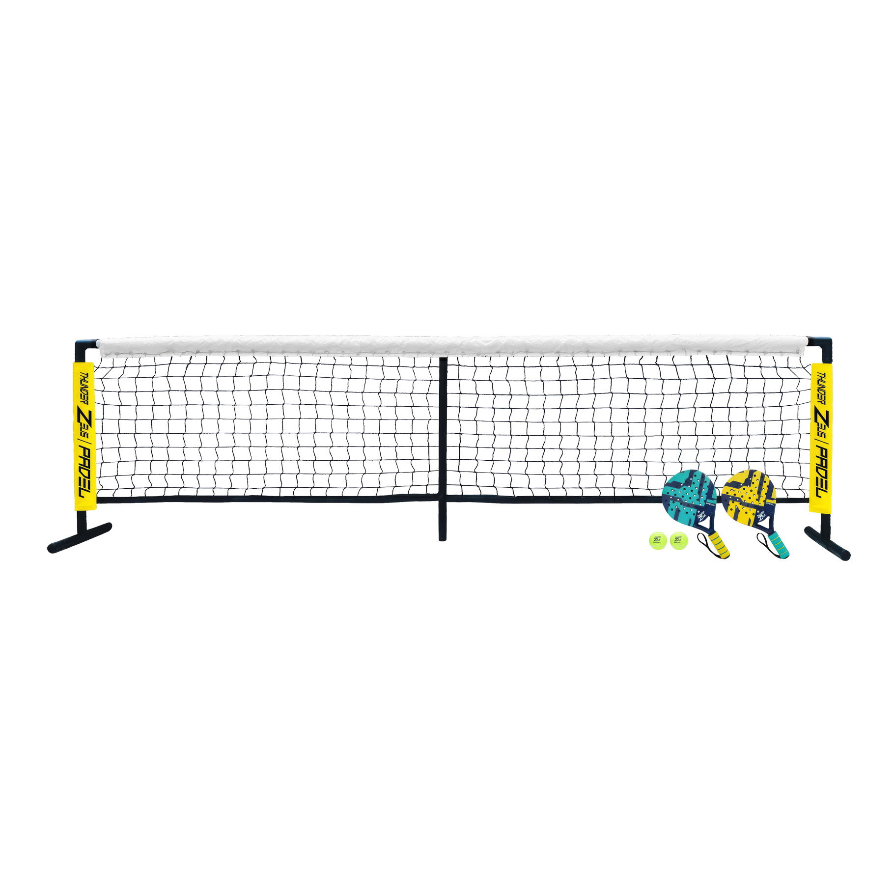Top1Toys Padelset kids net +2 rackets +2 ballen 240x55x60cm