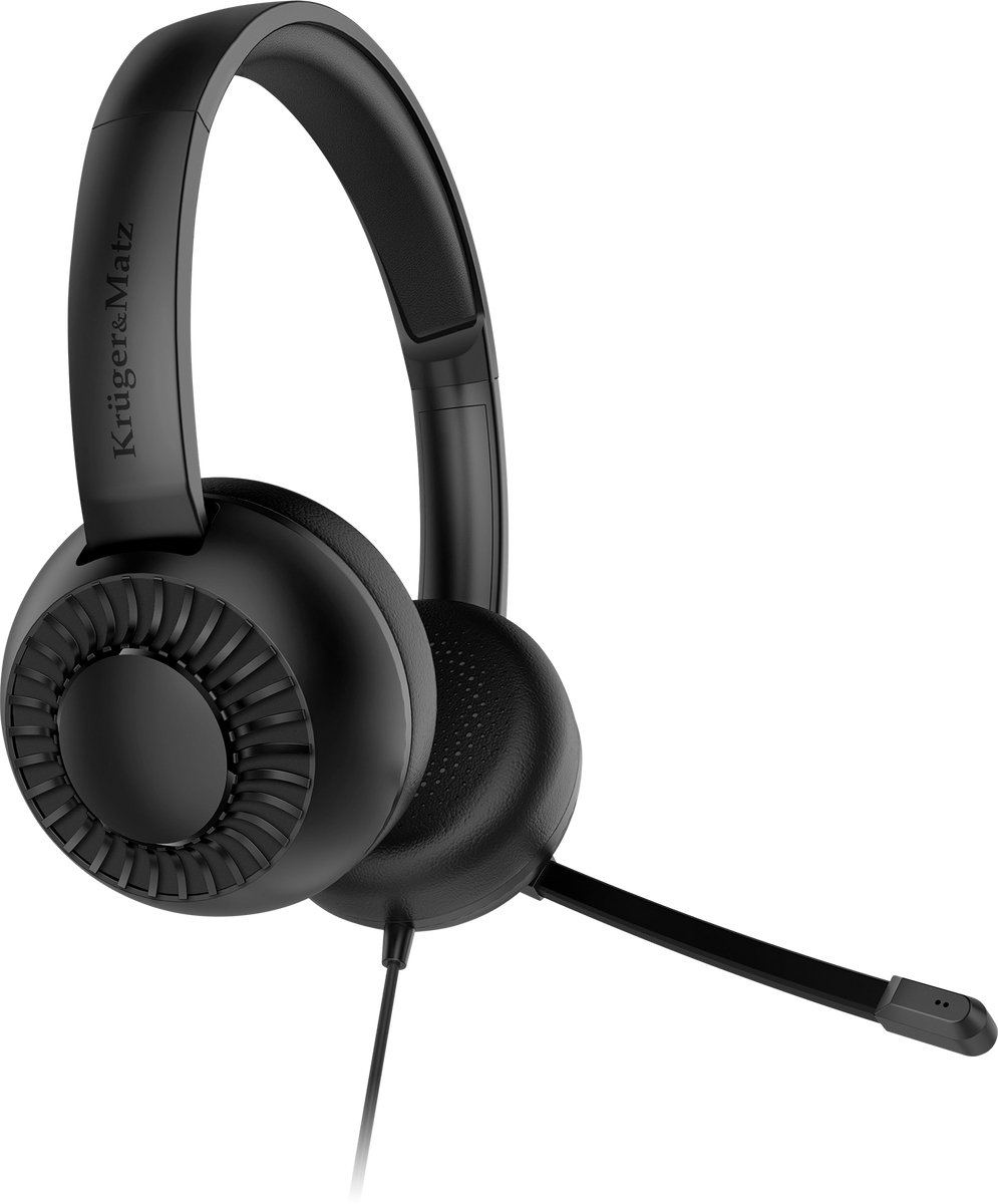 Krüger&Matz P3 - Hoofdtelefoon - 3.5mm Jack - Met Microfoon - Bedrade On-Ear