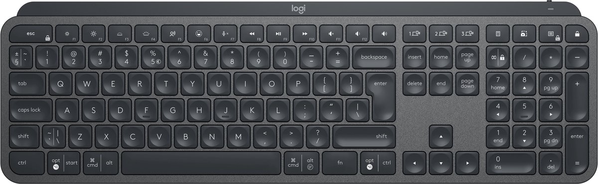 Logitech 920-010249 toetsenbord Kantoor Bluetooth Scandinavisch Grafiet