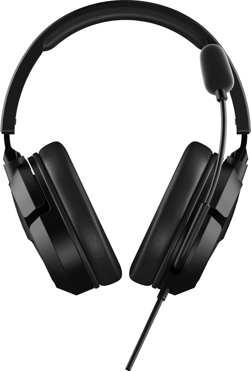 Deltaco Gaming Headset - Verstelbare hoofdband - Flexibele microfoon - Inline bedieing - Zwart