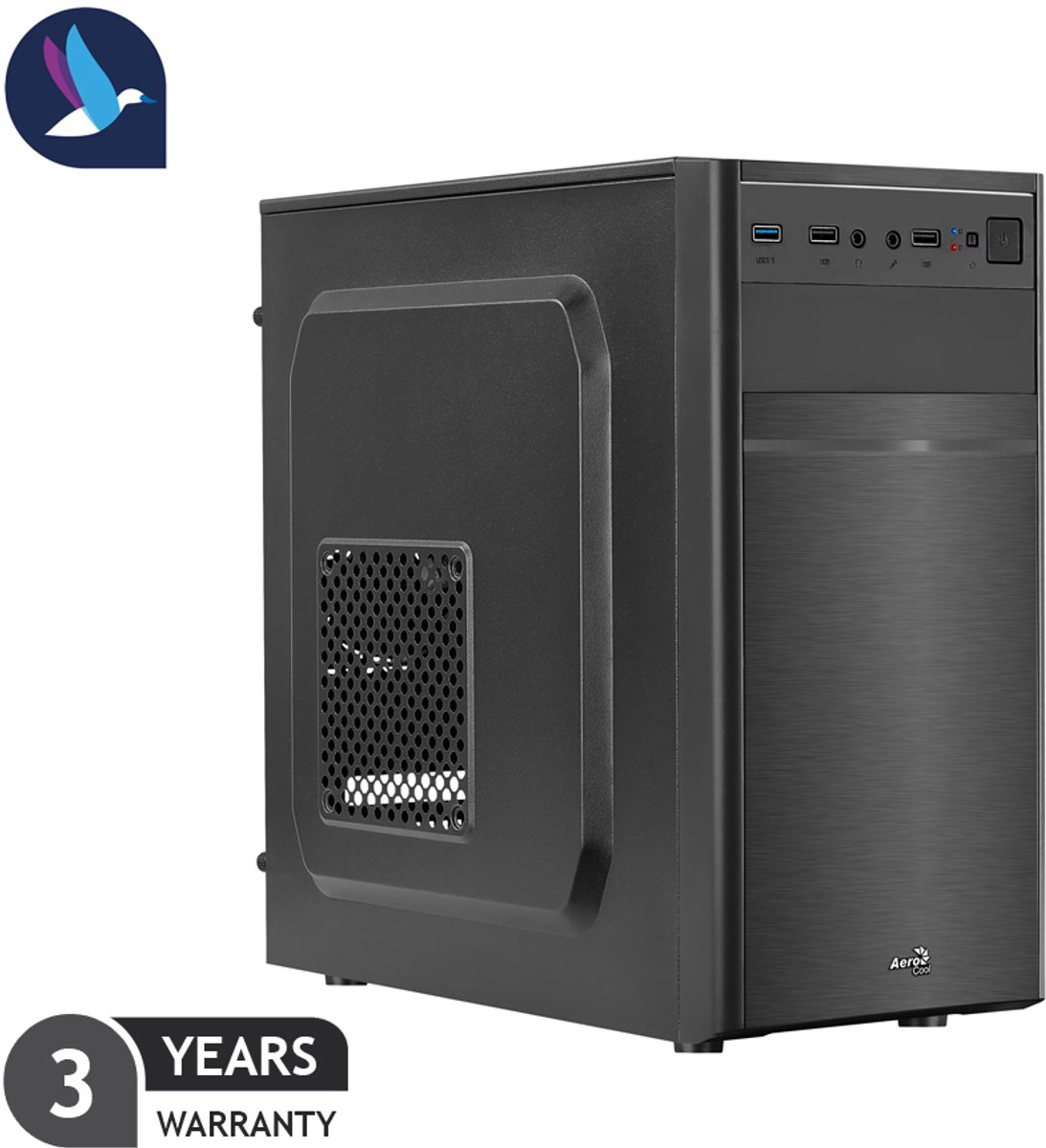 Intel Small Desktop PC - Intel Core i7 12700K - 16 GB RAM - 512 GB SSD - WiFi - BT