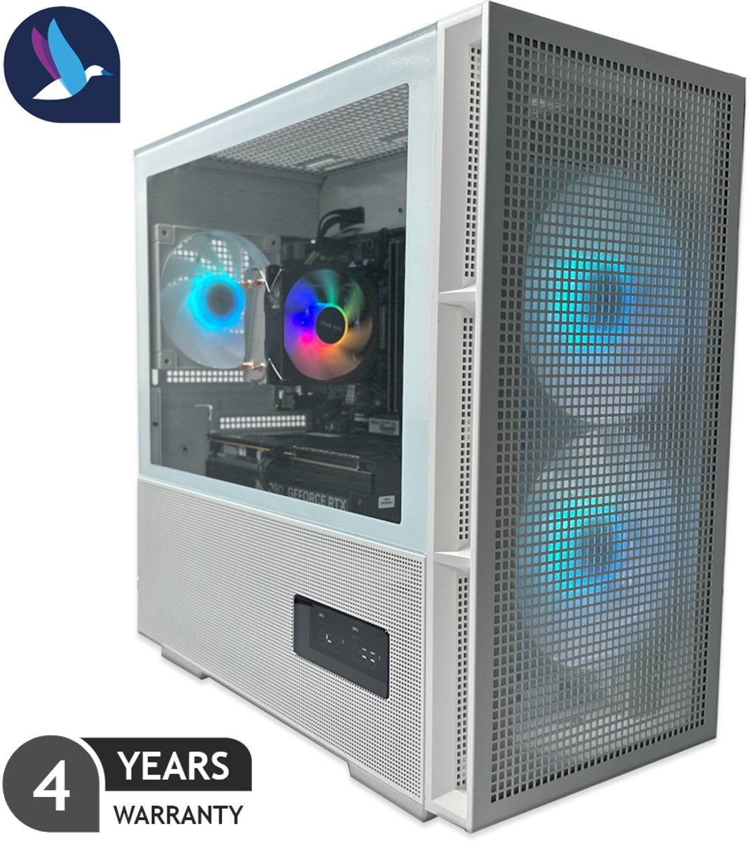 DeepCool VII Gaming PC - AMD Ryzen 7 5700X - NVIDIA RTX 5060 - 32 GB RAM - 1 TB SSD - WiFi