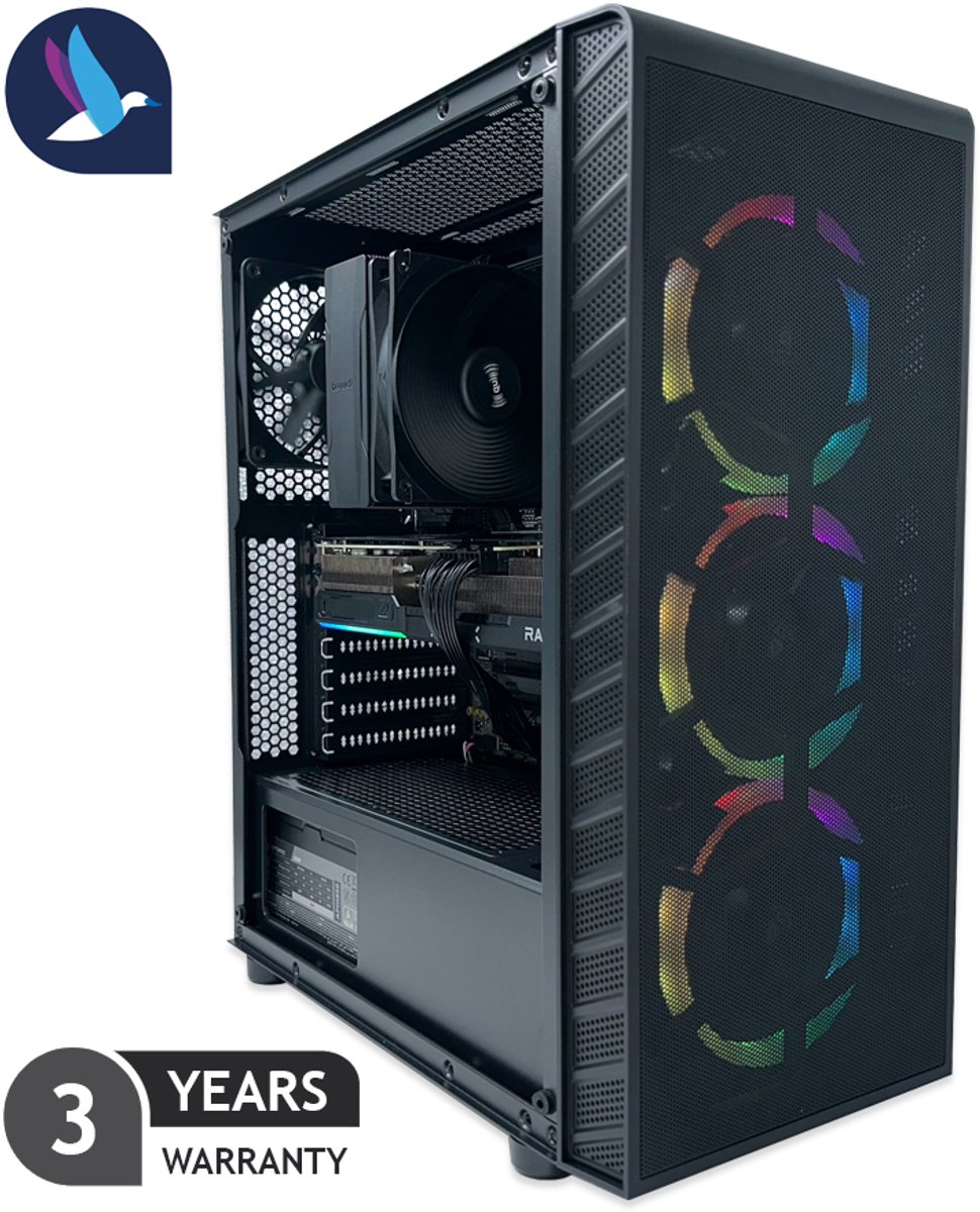 AZZA Prime Gaming PC - Intel Core Ultra 7 265KF - NVIDIA RTX 5070 Ti - 32 GB RAM - 1 TB SSD