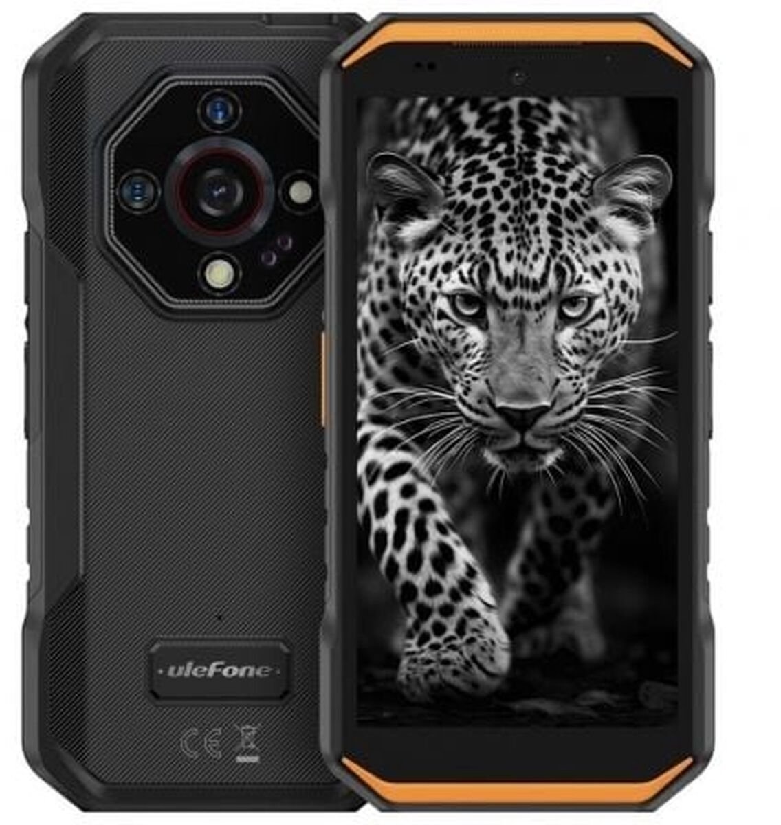 Smartphone Ulefone ARMOR X32 Octa Core 128 GB Zwart Oranje 16 GB RAM