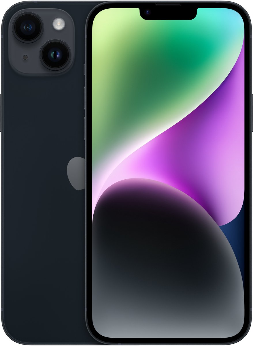 Apple iPhone 14 Plus - 128GB - Zwart