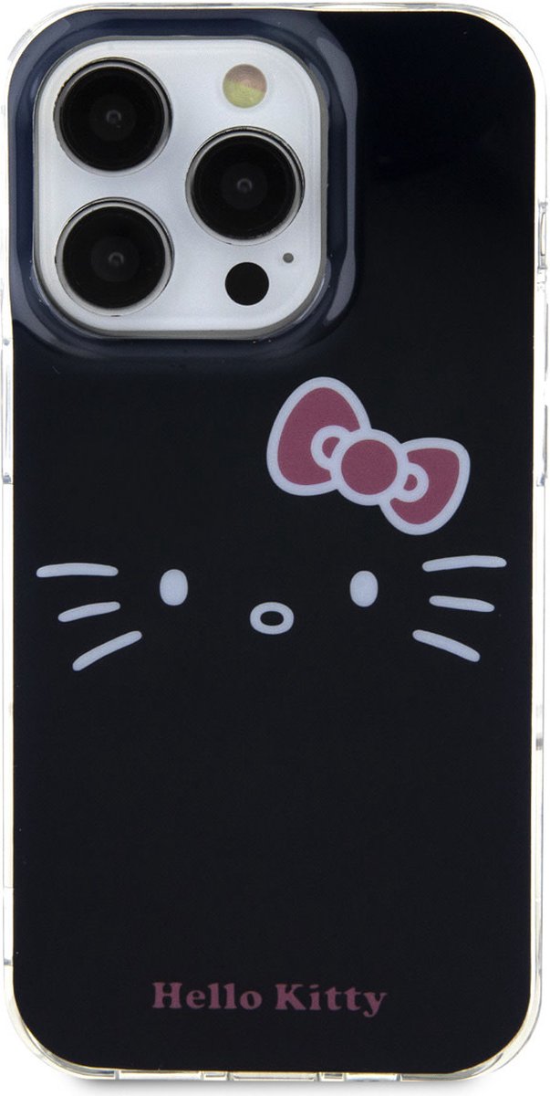 Hello Kitty Serie - Hardcase Hoes - iPhone 11 - Kitty Motief - Zwart