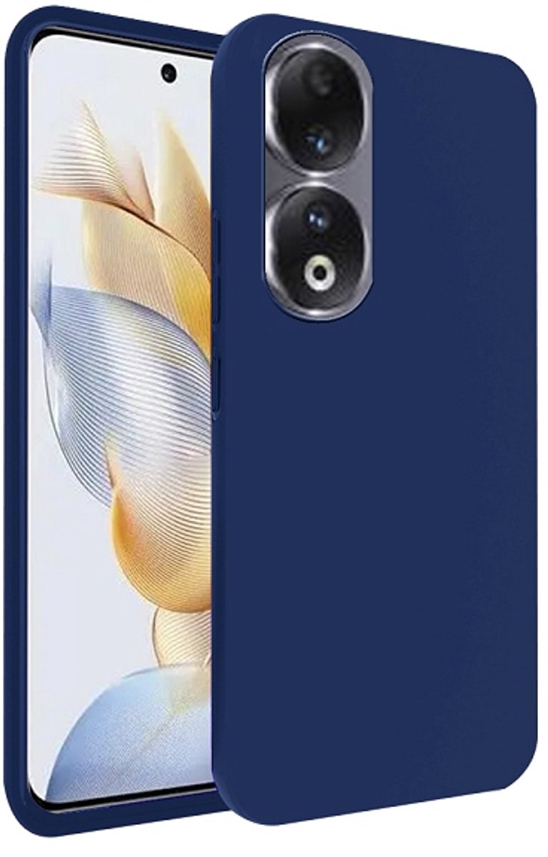 Beline Candy Serie - Hoesje voor Honor 90 - Blauw - Lichte Constructie - Krasbestendig