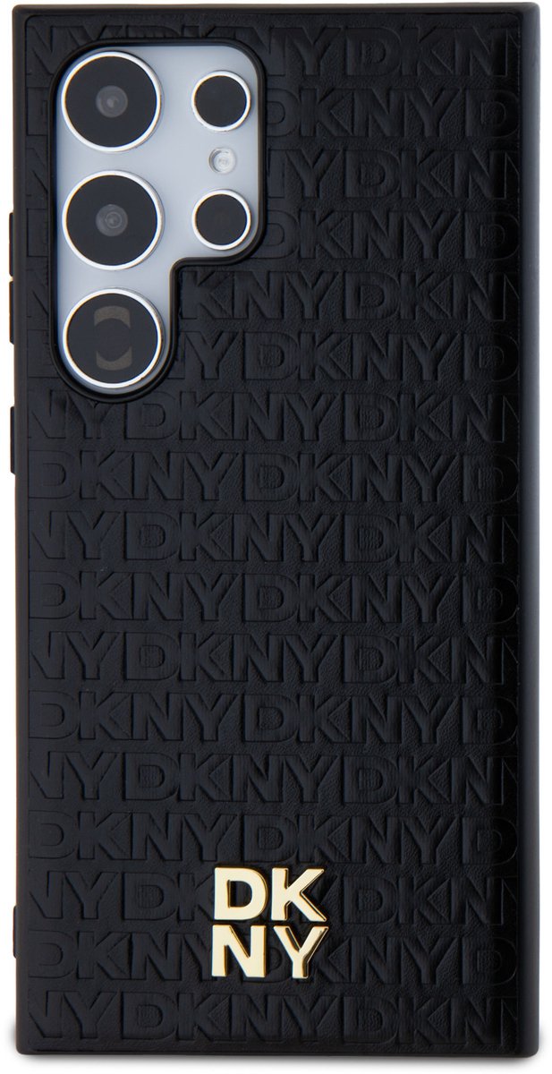 DKNY DKHMS24LPSHRPSK - Leren Telefoonhoesje - MagSafe - Zwart