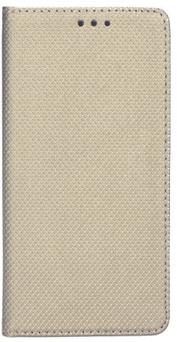No Name - Smart Magnet Etui Boek - Xiaomi Redmi 9T - Goud - Magnetische Sluiting - Standaardfunctie