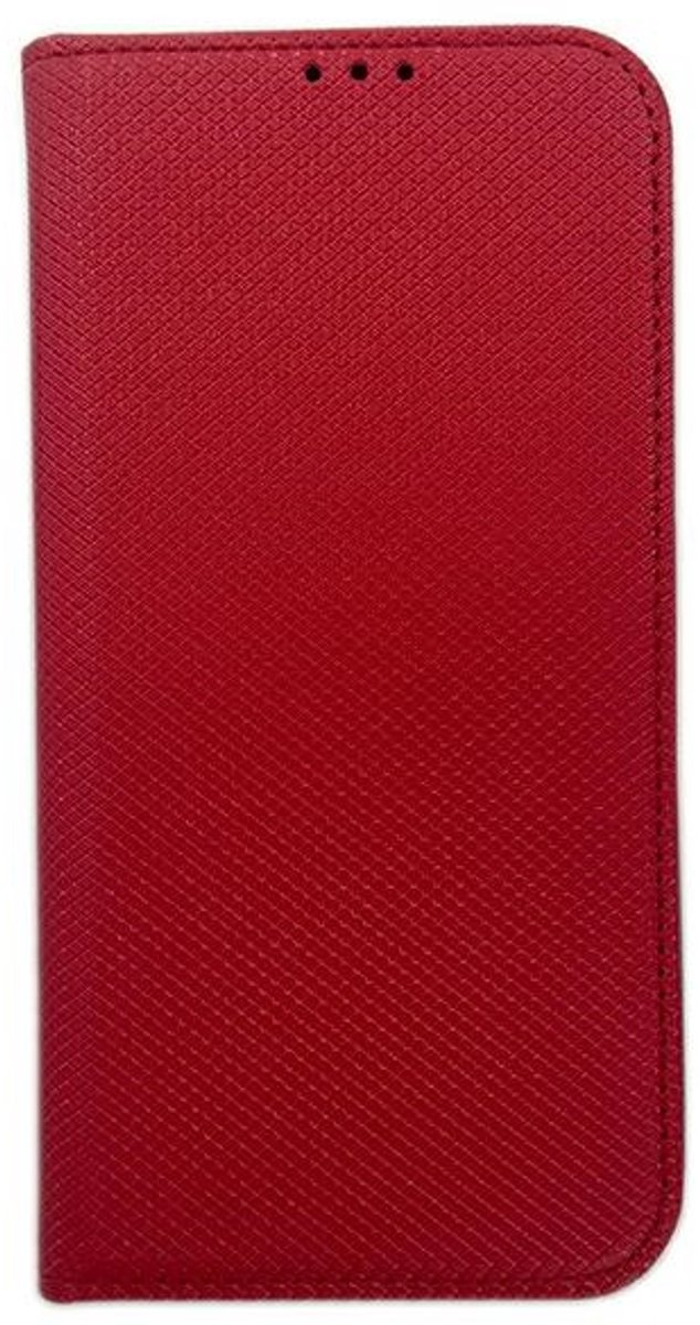 Geen merk Xiaomi 12T Pro - Boekmodel Hoes - Magnetische Sluiting - Rood