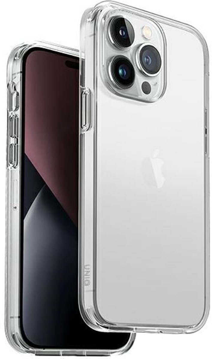UNIQ Clarion - iPhone 14 Pro Hoesje - Transparant - Hoge Weerstand - Precieze Pasvorm