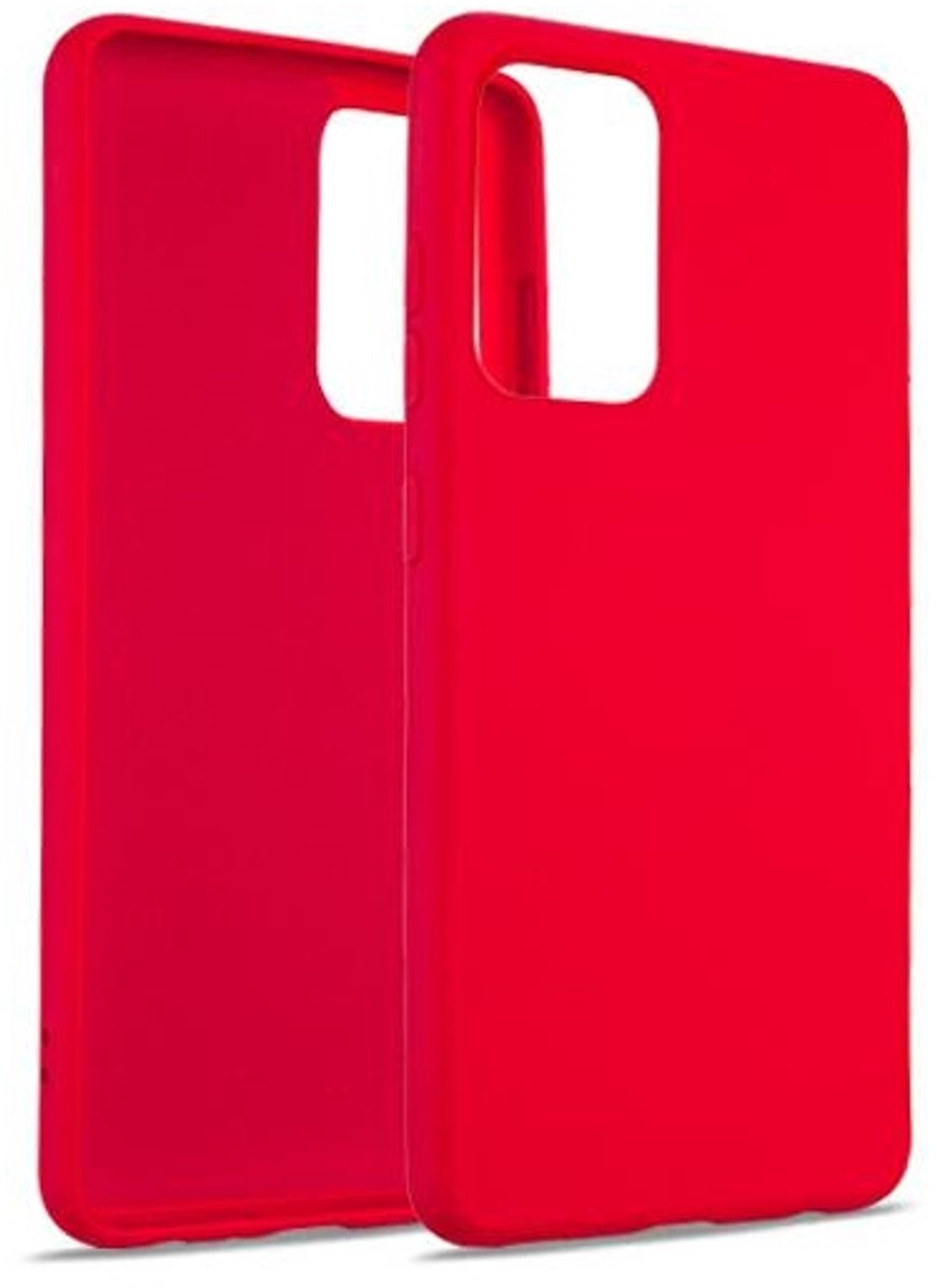 Beline Silicone Serie - Smartphone Hoes - Xiaomi Mi 11 - Elegante Rood - Perfecte Pasvorm