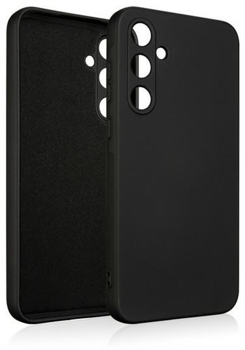 Beline Silicone - Smartphonehoesje - Samsung Galaxy A35 5G - Zwart - Flexibel Siliconen