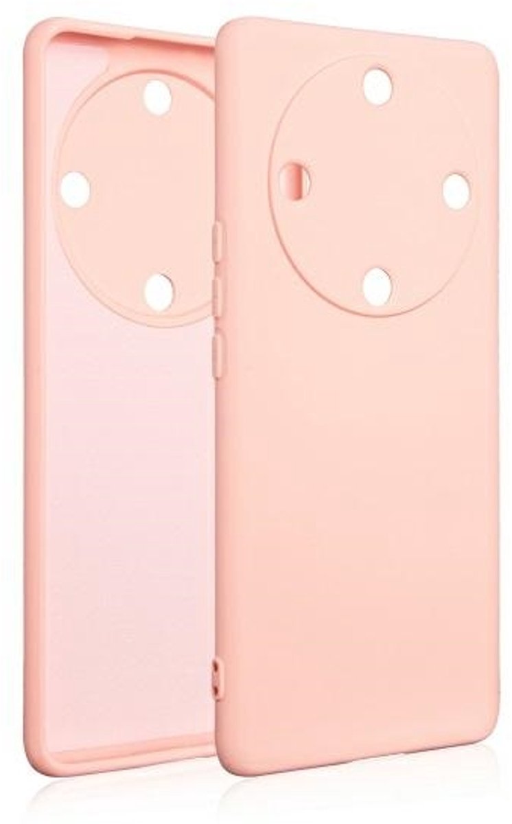 Beline - Honor Magic5 Lite Etui - Silicone Rood - Luxe Ontwerp - Slanke Bescherming