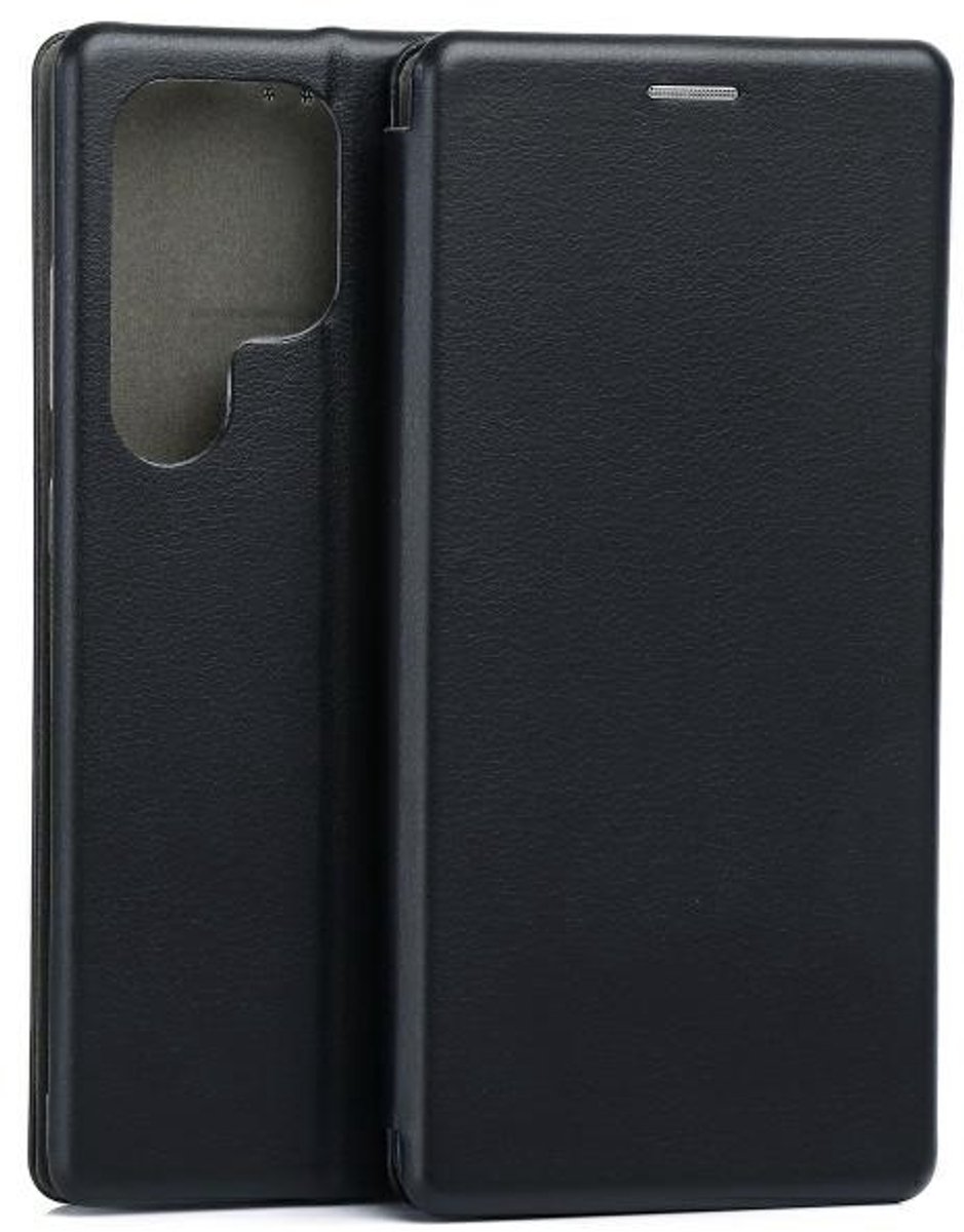 Beline - Boek Magnetische Hoes - Samsung Galaxy S25 - Zwart - Magnetische Sluiting