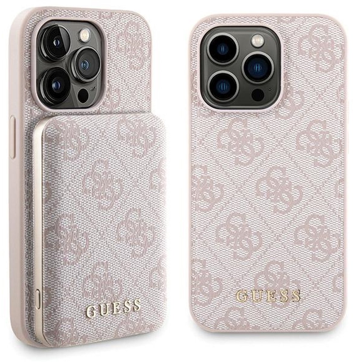 Guess Serie - iPhone 15 Pro Max Hoesje - MagSafe - Roze