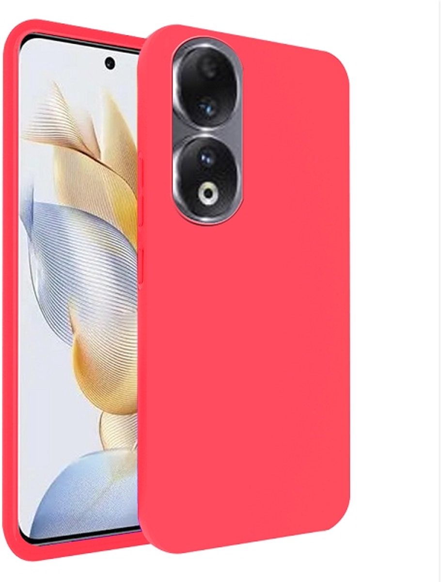 Beline Candy Serie - Smartphone Hoesje - Honor 90 - Roze - Silicoon