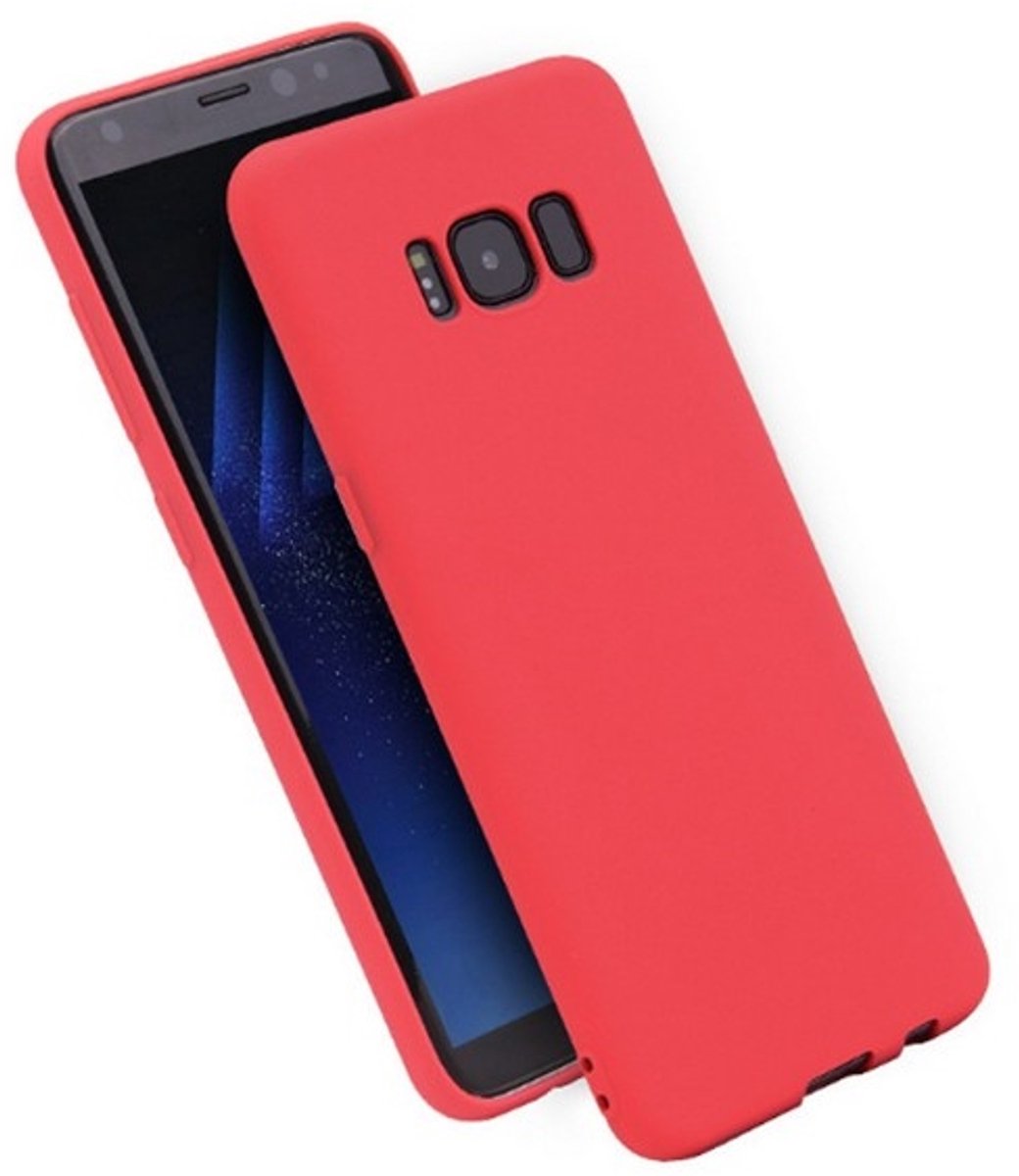 Beline Candy - Smartphonehoesje - Czerwone - Samsung A10 - Hoogwaardige Kwaliteit