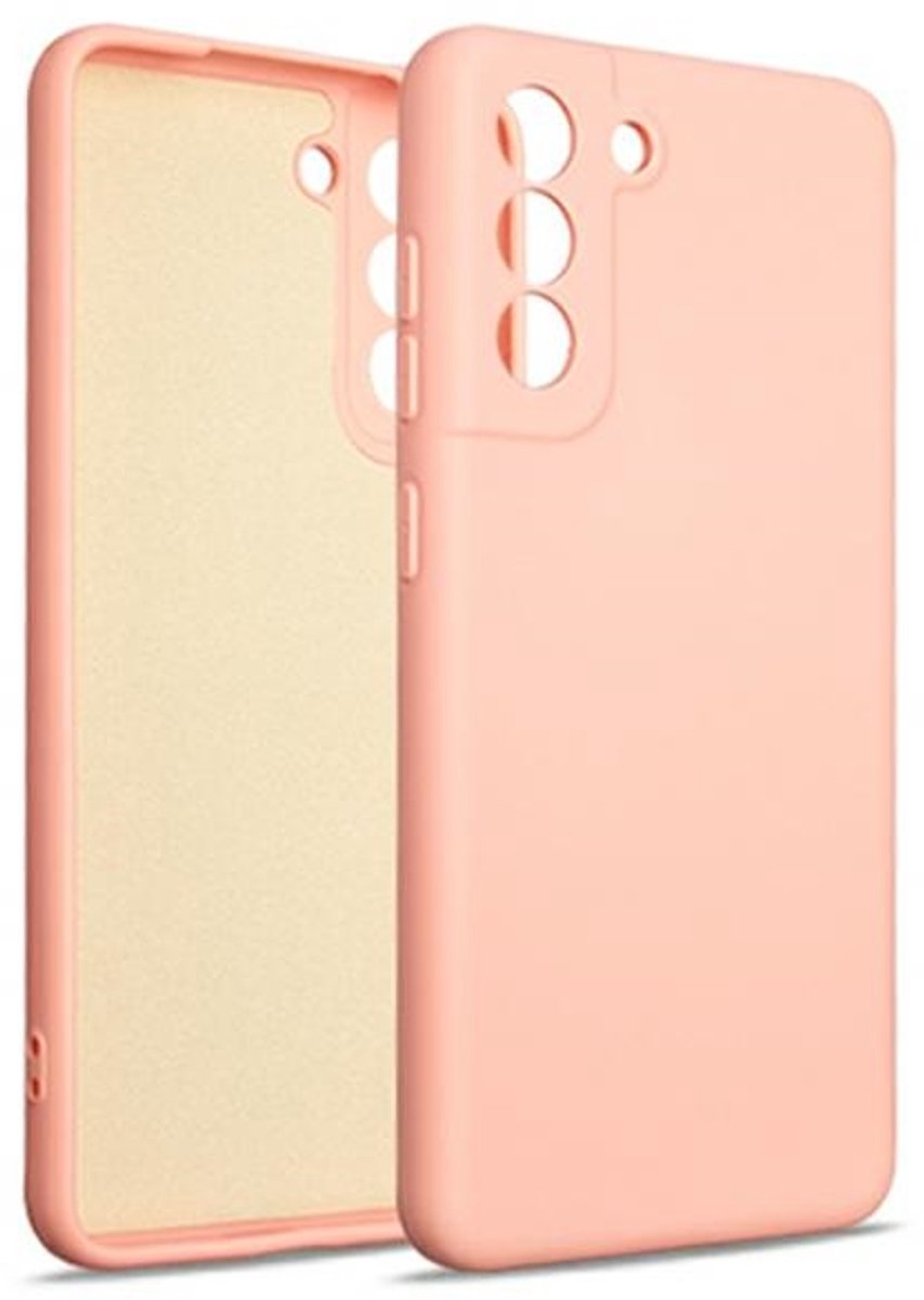 Beline Serie - Siliconen Telefoonhoes - Roze-Goud - Samsung Galaxy M53