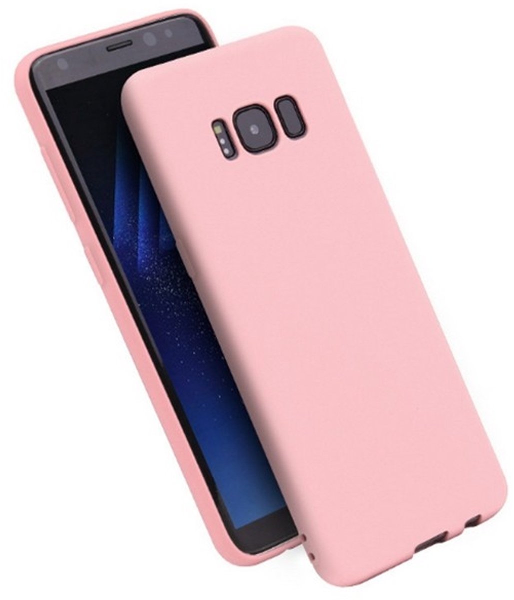 Beline Candy Serie - Smartphone Hoesje - Samsung Galaxy A02s - Lichtroze - Precieze Uitsnijdingen