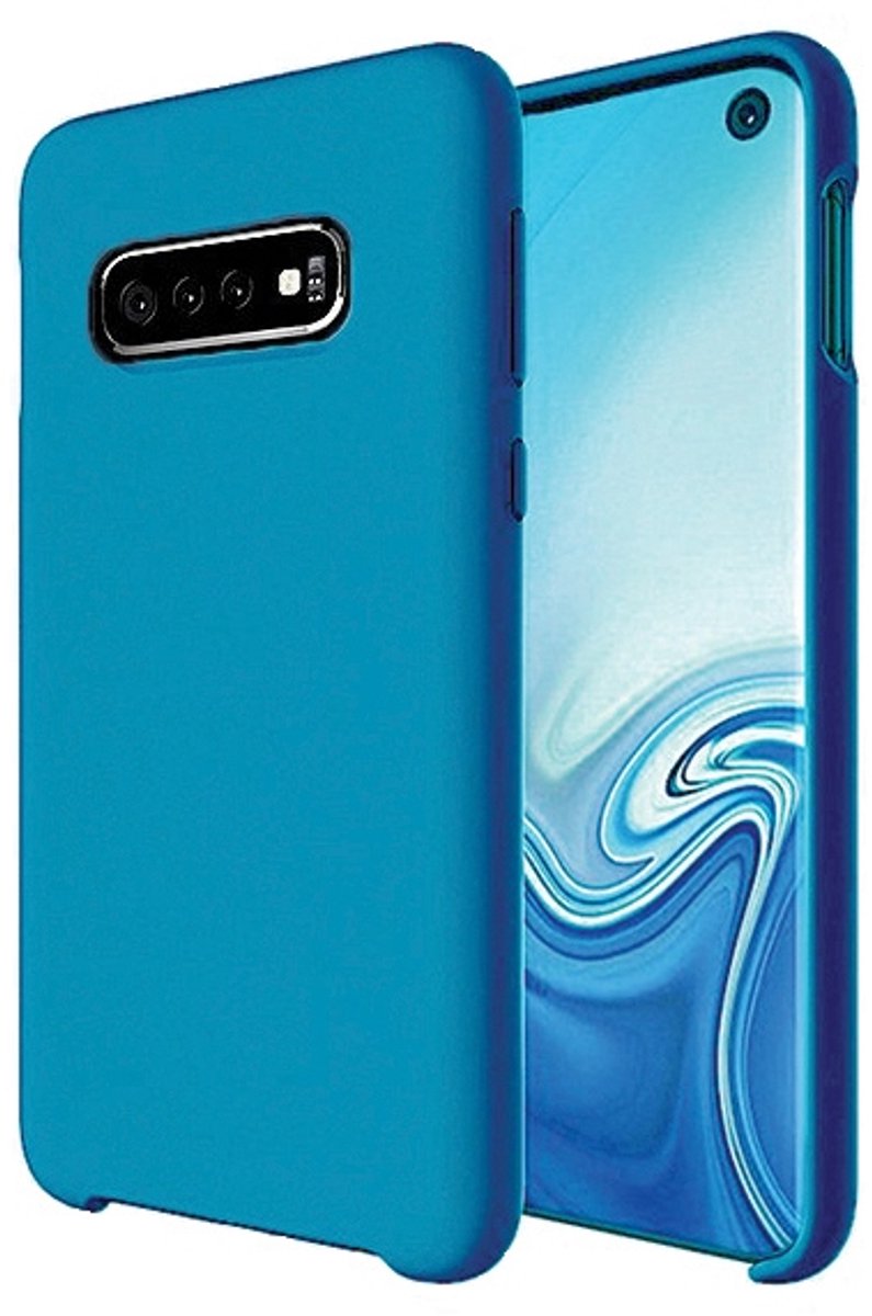 Beline Silicone Serie - Telefoonhoesje - Samsung S20 Plus - Niebieskie - Elegant en Duurzaam
