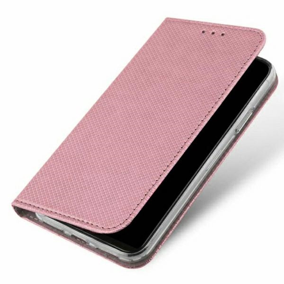 Merkloos - Etui - Samsung Galaxy M23 - Różowo Złoty - Magnetisch