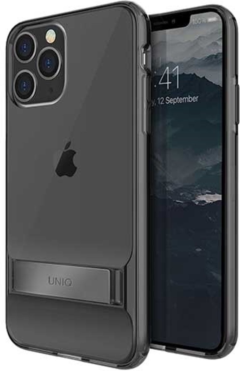 UNIQ Cabrio Serie - iPhone 11 Pro Hoesje - Smoked Grey - Luxe Bescherming - Elegant Ontwerp