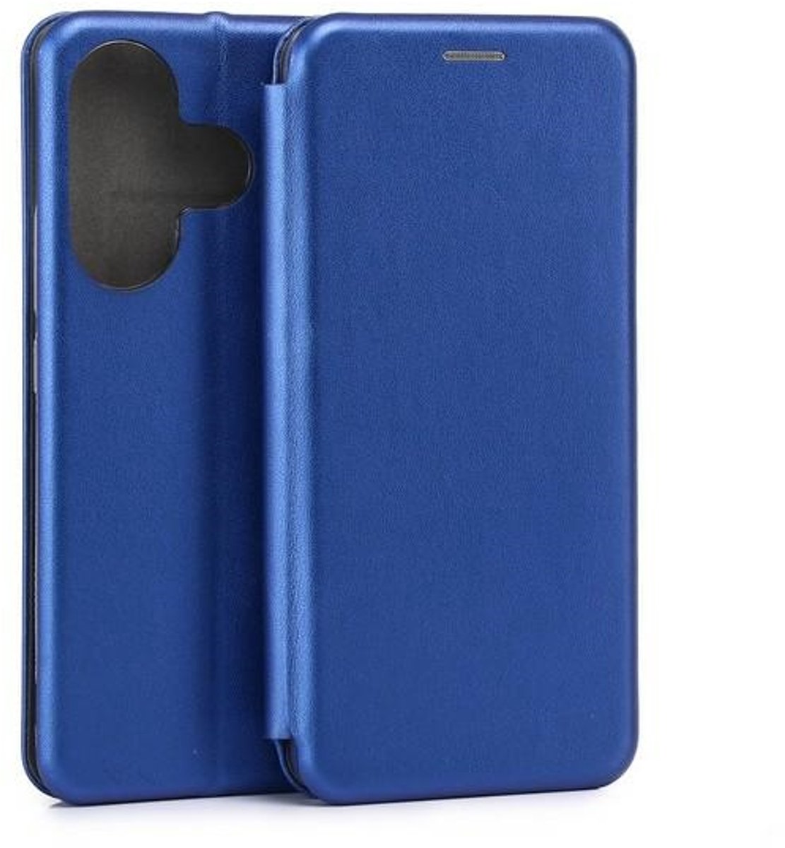 Beline Book Magnetic Serie - Smartphone Hoesje - Poco F6 - Magnetische Sluiting - Blauw