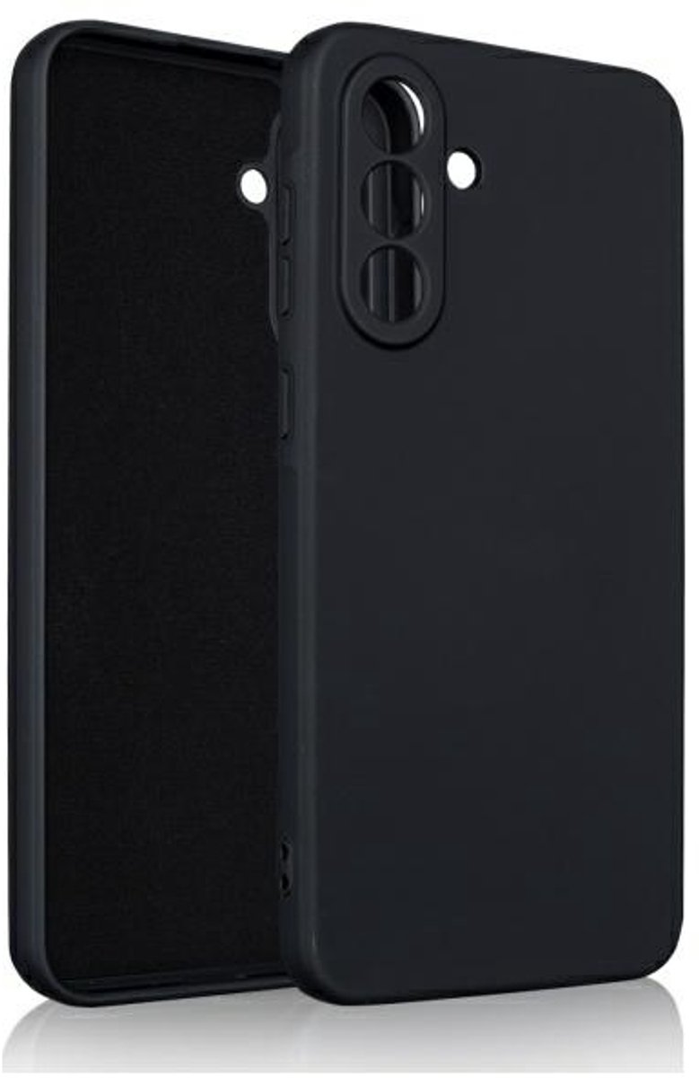 Beline Silicone Serie - Samsung A36 Etui - Zwart - Hardcase - Silicoon