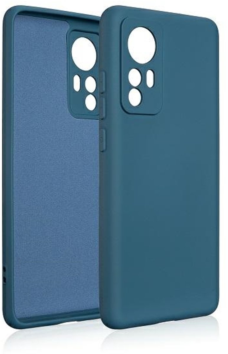 Beline Silicone Serie - Smartphone Hoesje - Voor Xiaomi 12 - Niebieski - Elegant Ontwerp
