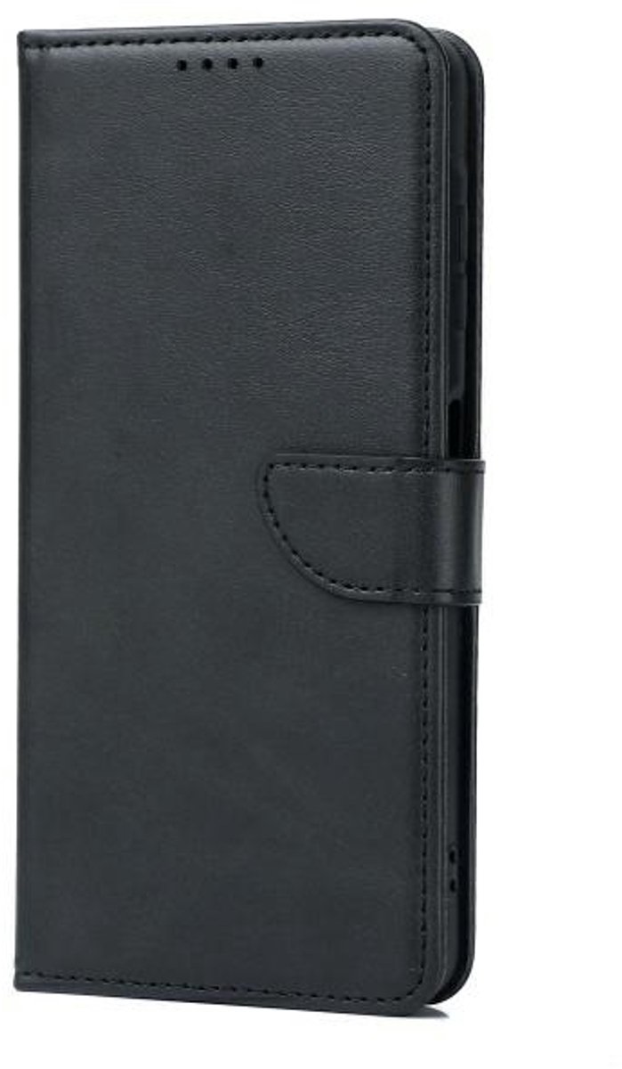 Marv Galaxy A06 Serie - Smartphone Etui - Klapontwerp - Zwart - Schaarse Klasse